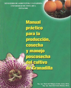 Manual del cultivo de granadilla. pdf gratis