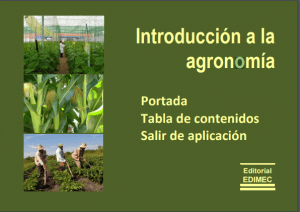 Libro Introduccion a la Agronomia. GRATIS